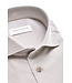 slim fit strijkvrij overhemd beige