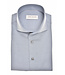 slim fit strijkvrij overhemd blauw