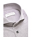 slim fit overhemd bordeaux print
