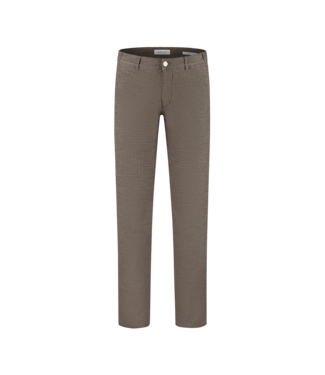 NORTH84 elegance chino bruin herringbone