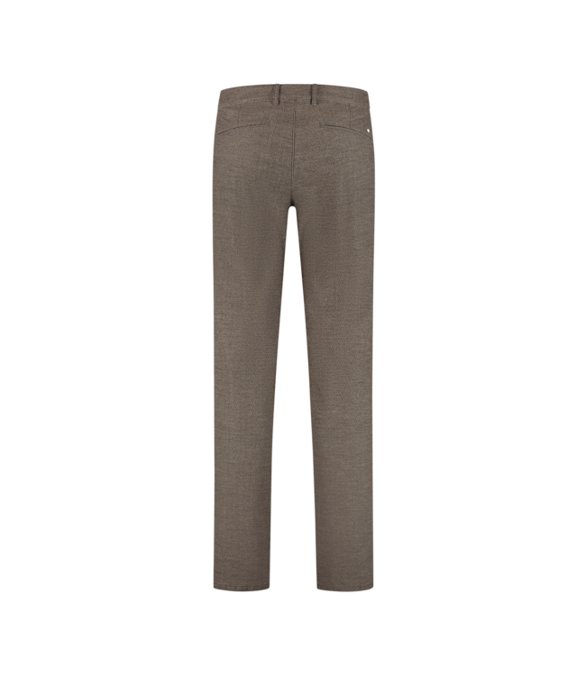 elegance chino bruin herringbone