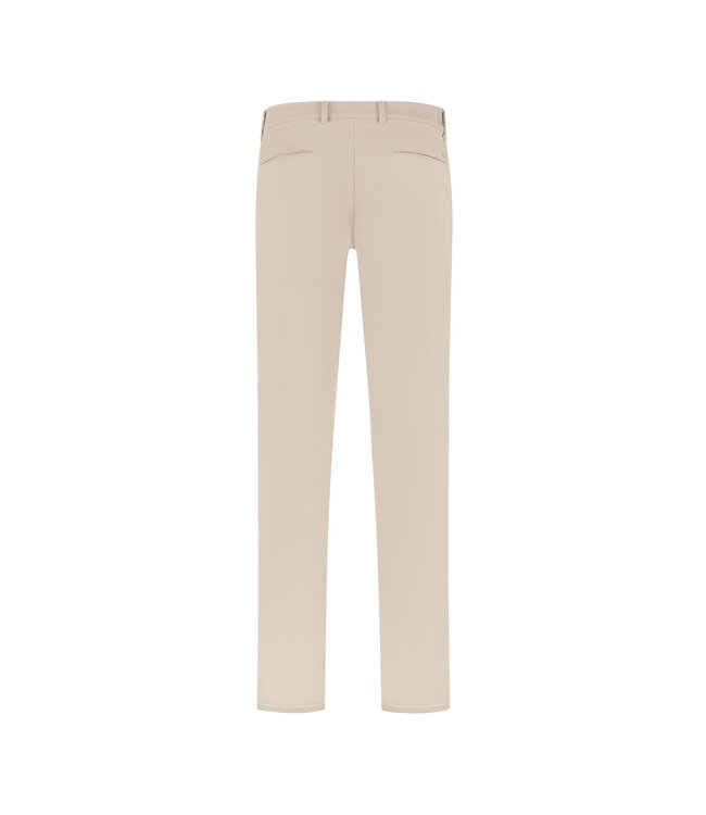 pleated chino beige