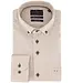 regular fit overhemd beige