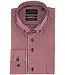 regular fit overhemd bordeaux streep