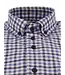 regular fit overhemd blauw ruit