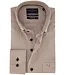 regular fit overhemd beige