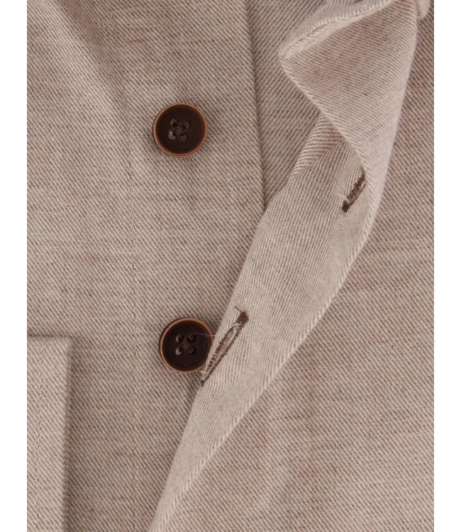 regular fit overhemd beige