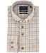 regular fit overhemd bruin ruit
