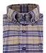 regular fit overhemd blauw ruit