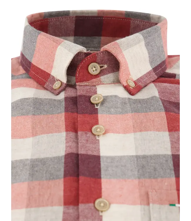 regular fit orverhemd rood ruit