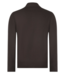 tennis half zip trui bruin