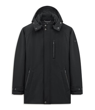 Bugatti parka met Sorona-isolatie donkerblauw