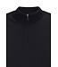 half zip trui katoen cashmere marine