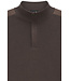 half zip trui bruin