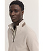 half zip trui beige