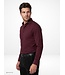 jersey overhemd bordeaux