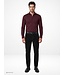 jersey overhemd bordeaux