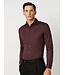 jersey overhemd bordeaux twill
