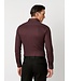jersey overhemd bordeaux twill