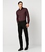 jersey overhemd bordeaux twill