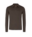 zip jersey polo bruin