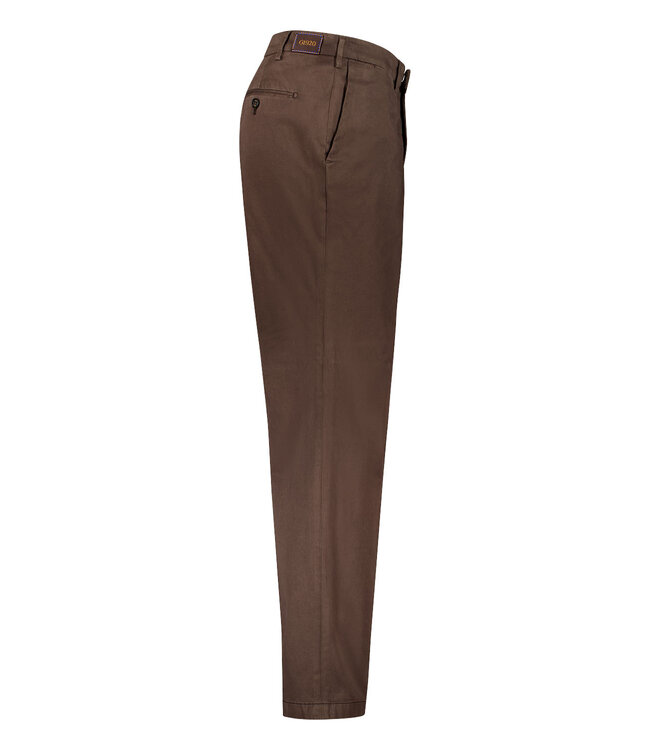 Tybalt-4 modern fit chino bruin