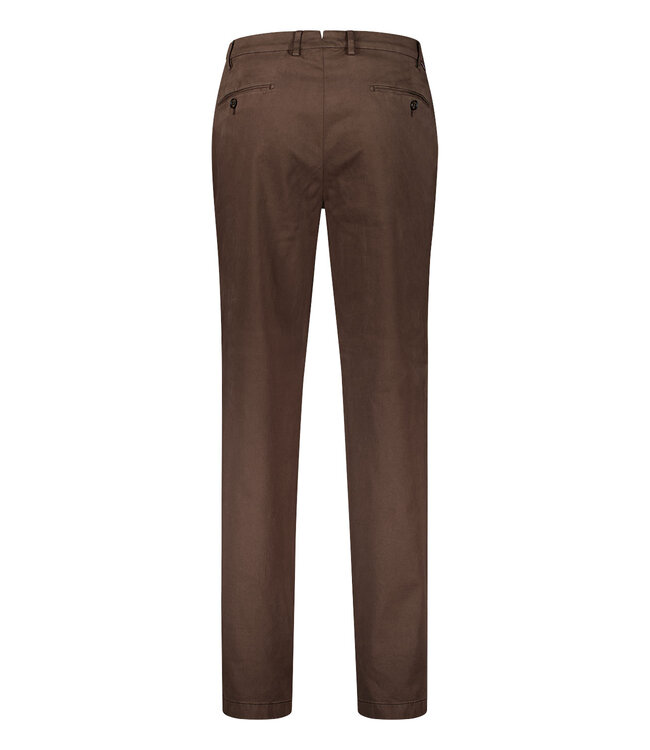Tybalt-4 modern fit chino bruin