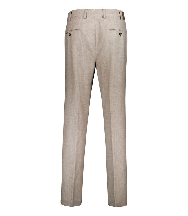 Tolino-7 wollen pantalon taupe