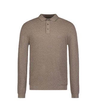 Roy Robson polo trui taupe