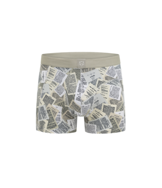A-dam Underwear boxer Agate Gray Book Pages