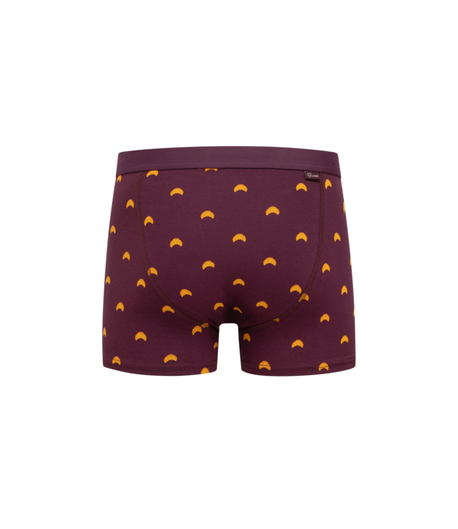 boxer Croissant Burgundy