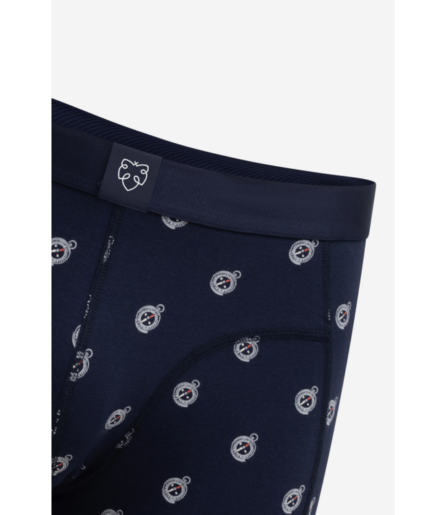boxer Navy Compass