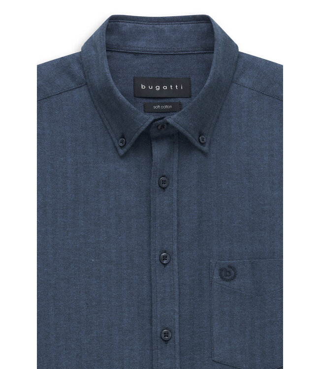regular fit overhemd marine