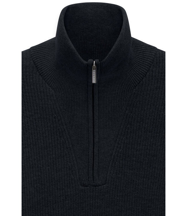 half zip schipperstrui marine