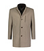 coat met uitritsbare windstopper taupe