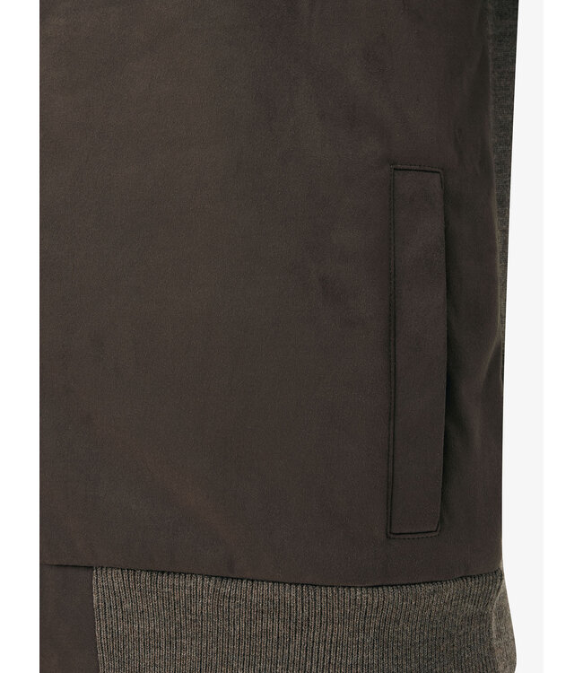 hybride vest bruin