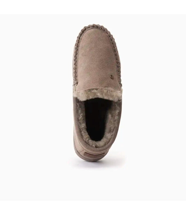 Grizzly suède pantoffel moss