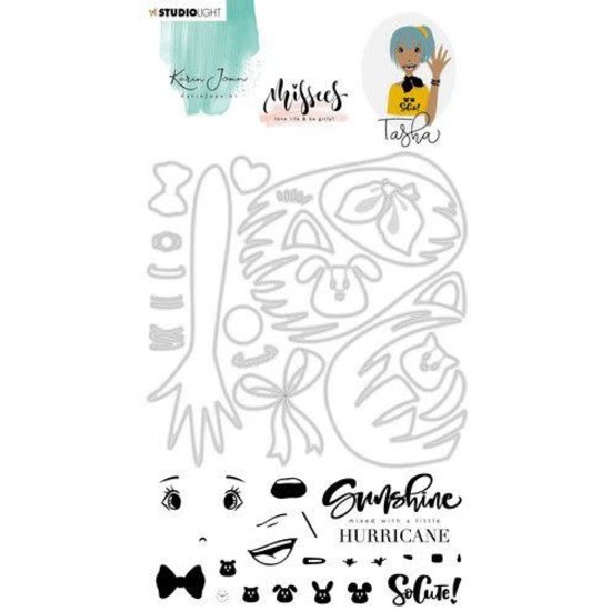 Studio Light Studio Light Karin Joan Stansmal & Stempel A6 Missees nr. 04