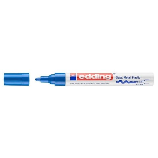 Edding Edding 750 Glanslakmarker Blauw