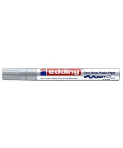 Edding 750 Glanslakmarker Metallic Zilver