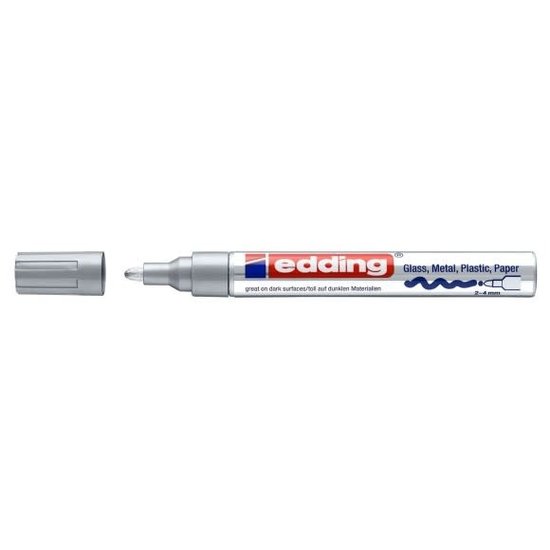 Edding Edding 750 Glanslakmarker Metallic Zilver