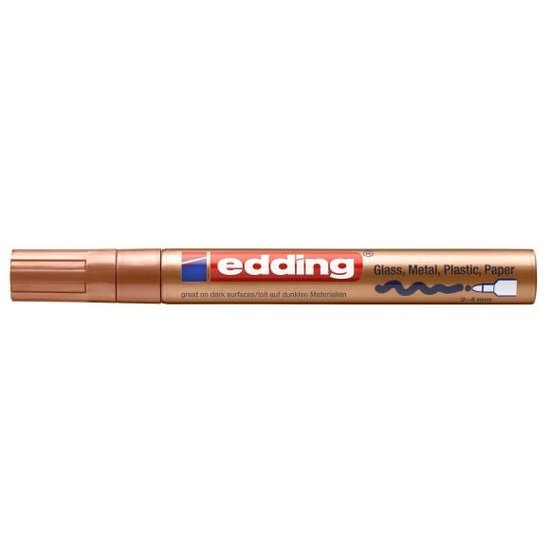 Edding Edding 750 Glanslakmarker Metallic Koper