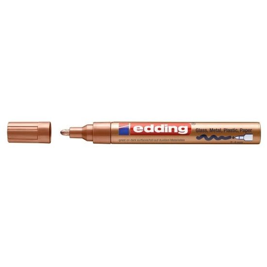 Edding Edding 750 Glanslakmarker Metallic Koper