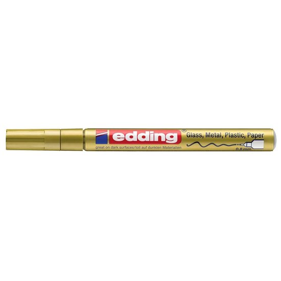 Edding Edding 750 Glanslakmarker Metallic Goud