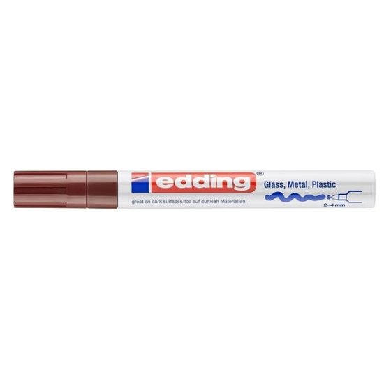 Edding Edding 750 Glanslakmarker Bruin