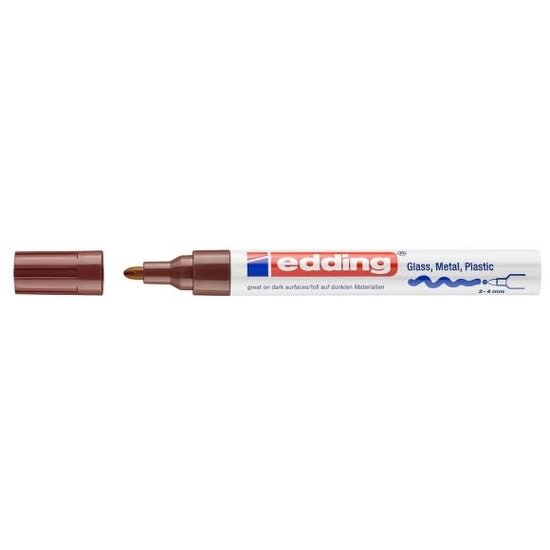Edding Edding 750 Glanslakmarker Bruin