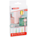 Edding Edding 751 Glanslakmarker Set Pastels 5st