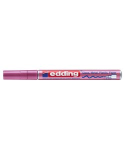 Edding 751 Glanslakmarker Metallic Roze