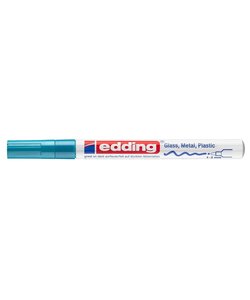 Edding 751 Glanslakmarker Licht Blauw