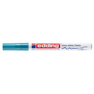 Edding 751 Glanslakmarker Licht Blauw